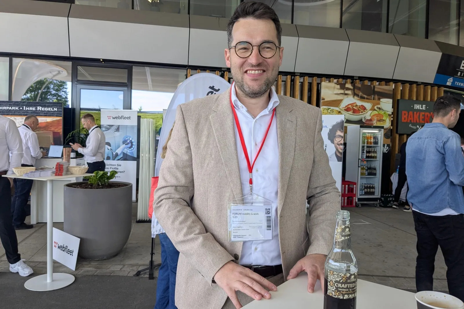 Marc Engelmann, Deutsche Bahn Connect: „Ich nehme konkrete Ideen für die interne Beschaffung mit.“